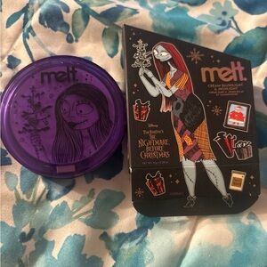 Melt Cosmetics Purple and Black Blush with Character Design